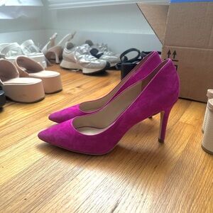 Pink / Purple Heels Pumps Size 8